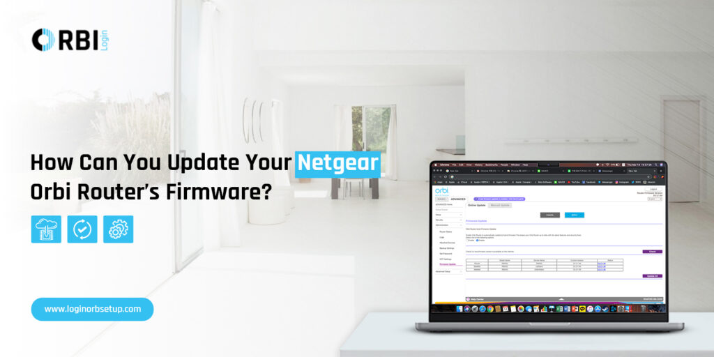 Netgear Orbi firmware Update
